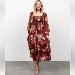 Baltic Born Vyn Tiered Midi Dress
